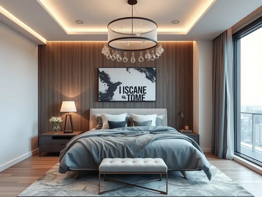 Nowoczesna sypialnia