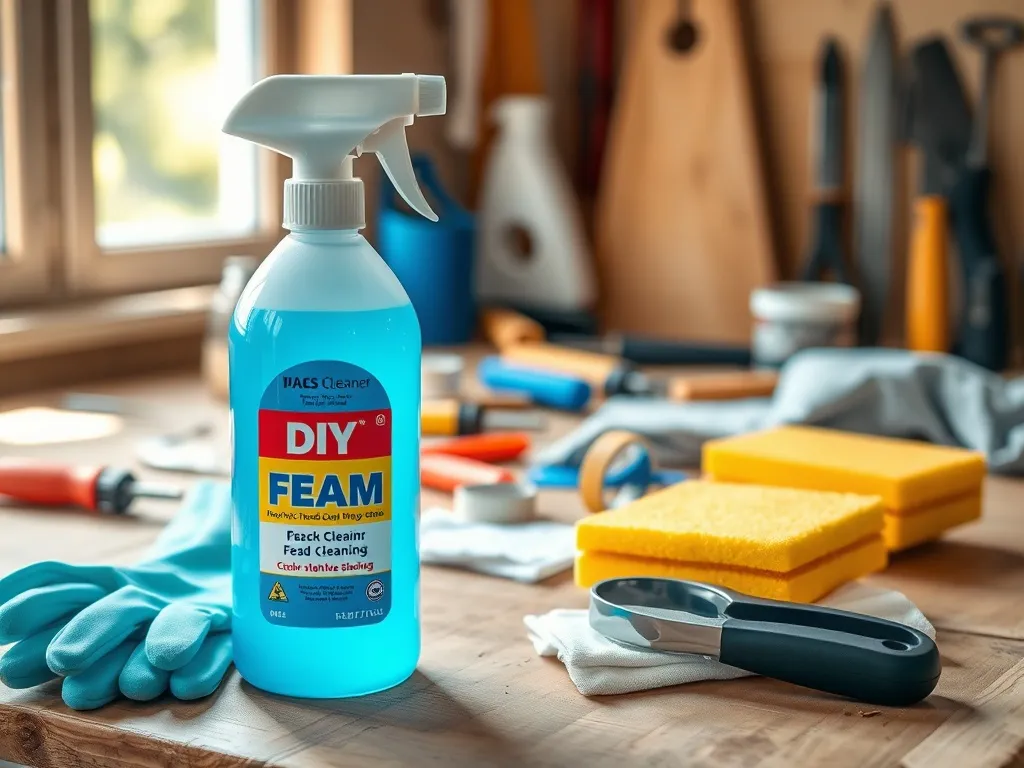 Czym wyczyścić piankę montażową? Skuteczne metody i porady