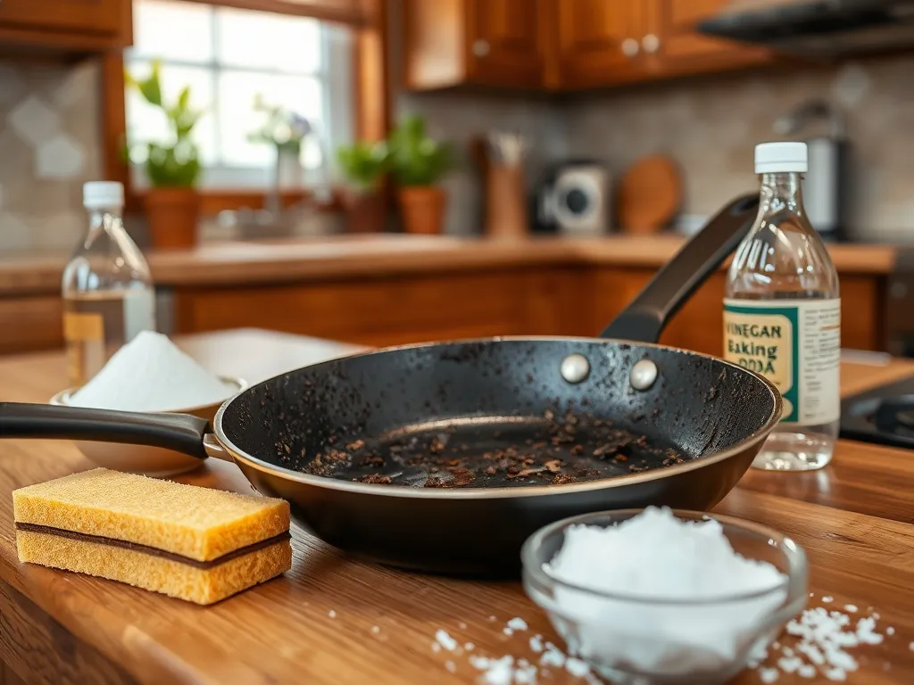 Czym wyczyścić przypaloną patelnię? Sprawdzone sposoby!