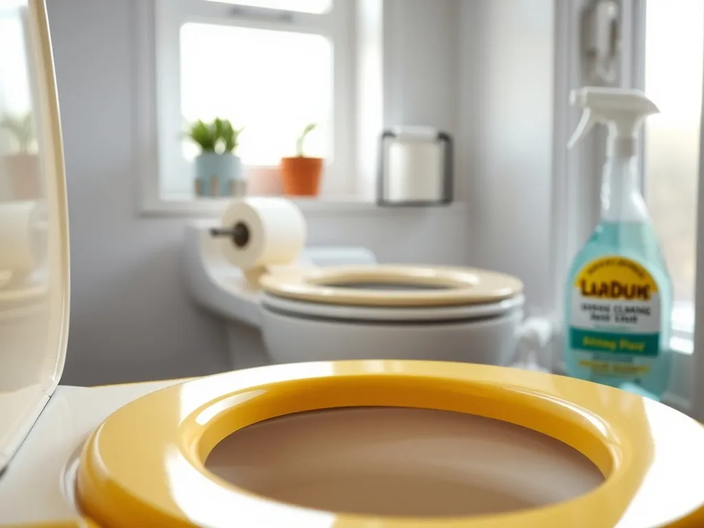 Czym wyczyścić żółtą deskę sedesową? Skuteczne metody i porady