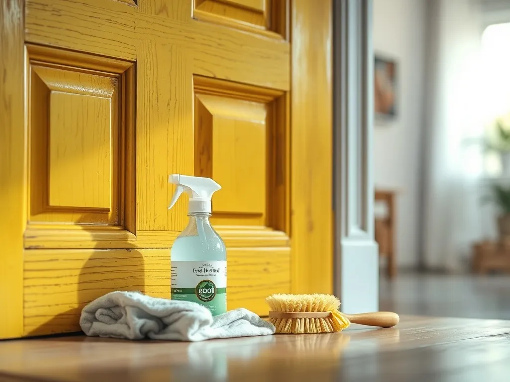 Czym wyczyścić zżółknięte drzwi? Sprawdzone metody i porady