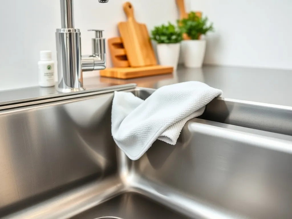 Czym wyczyścić zlew ze stali nierdzewnej? Sprawdzone metody